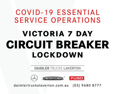 COVID-19 Essential Operations - Victoria 7 Day Circuit Breaker Lockdown image