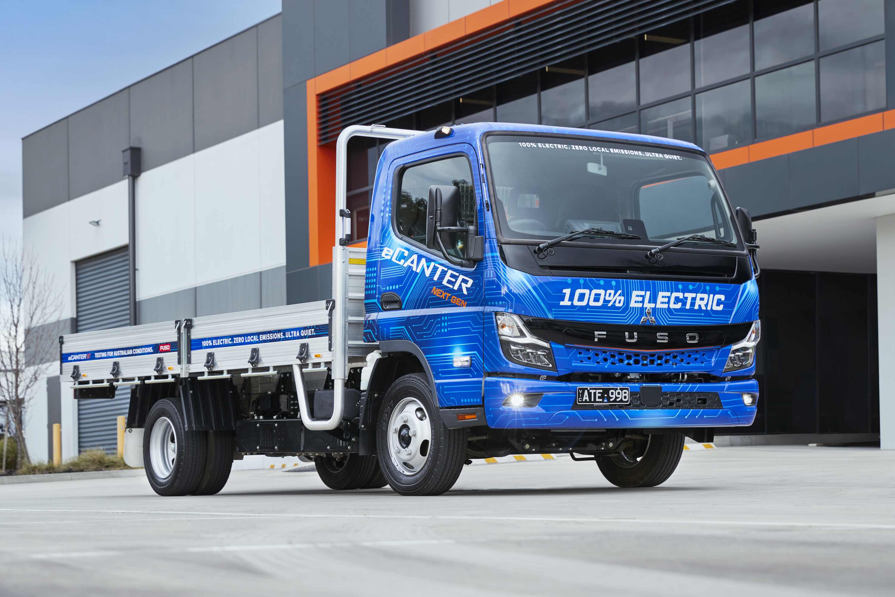 Australian test program begins for next-generation Fuso eCanter