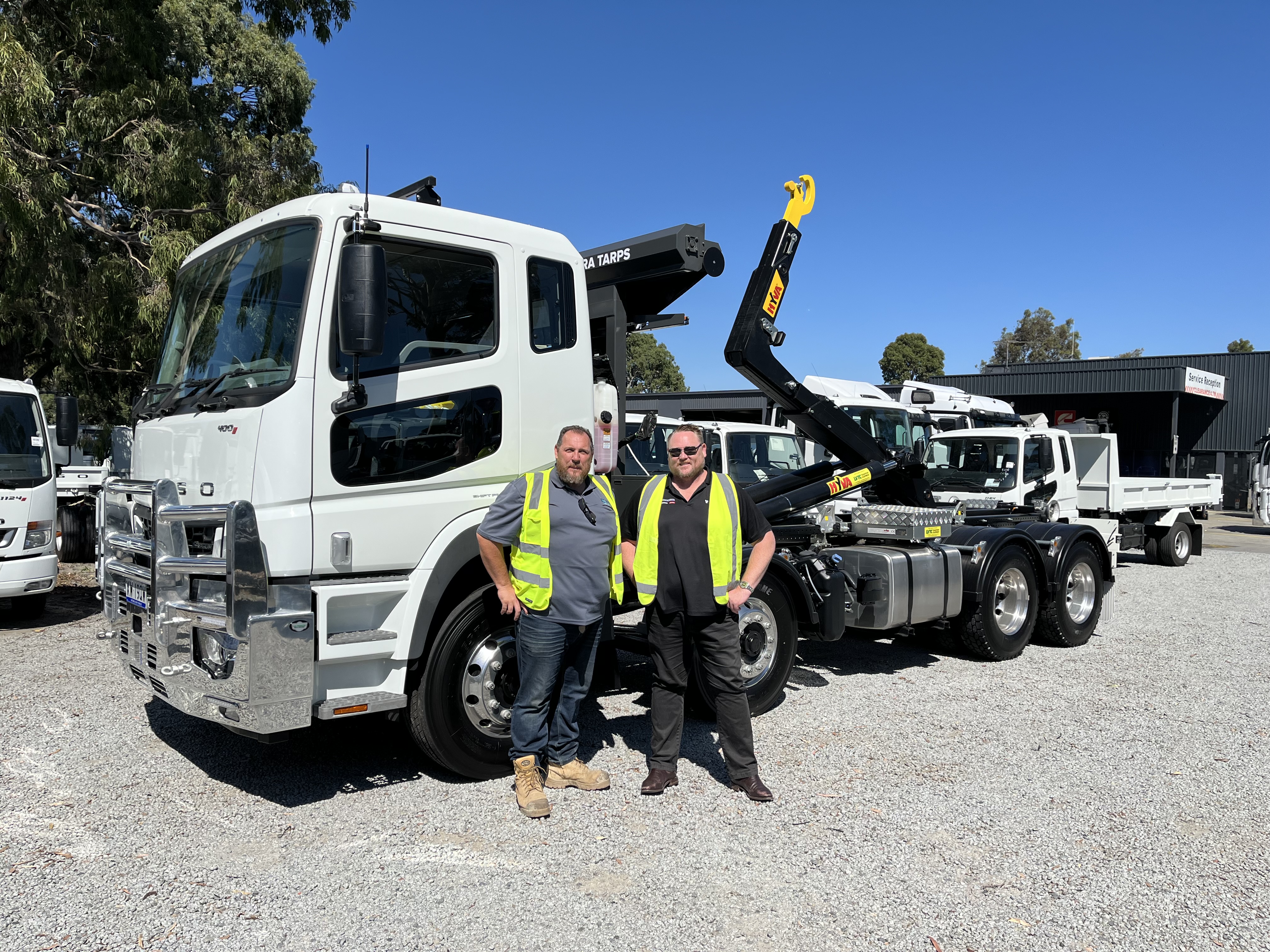 FUSO 8x4 isn’t a toy, it’s a 400Hp work horse delivering a massive 17 Ton payload