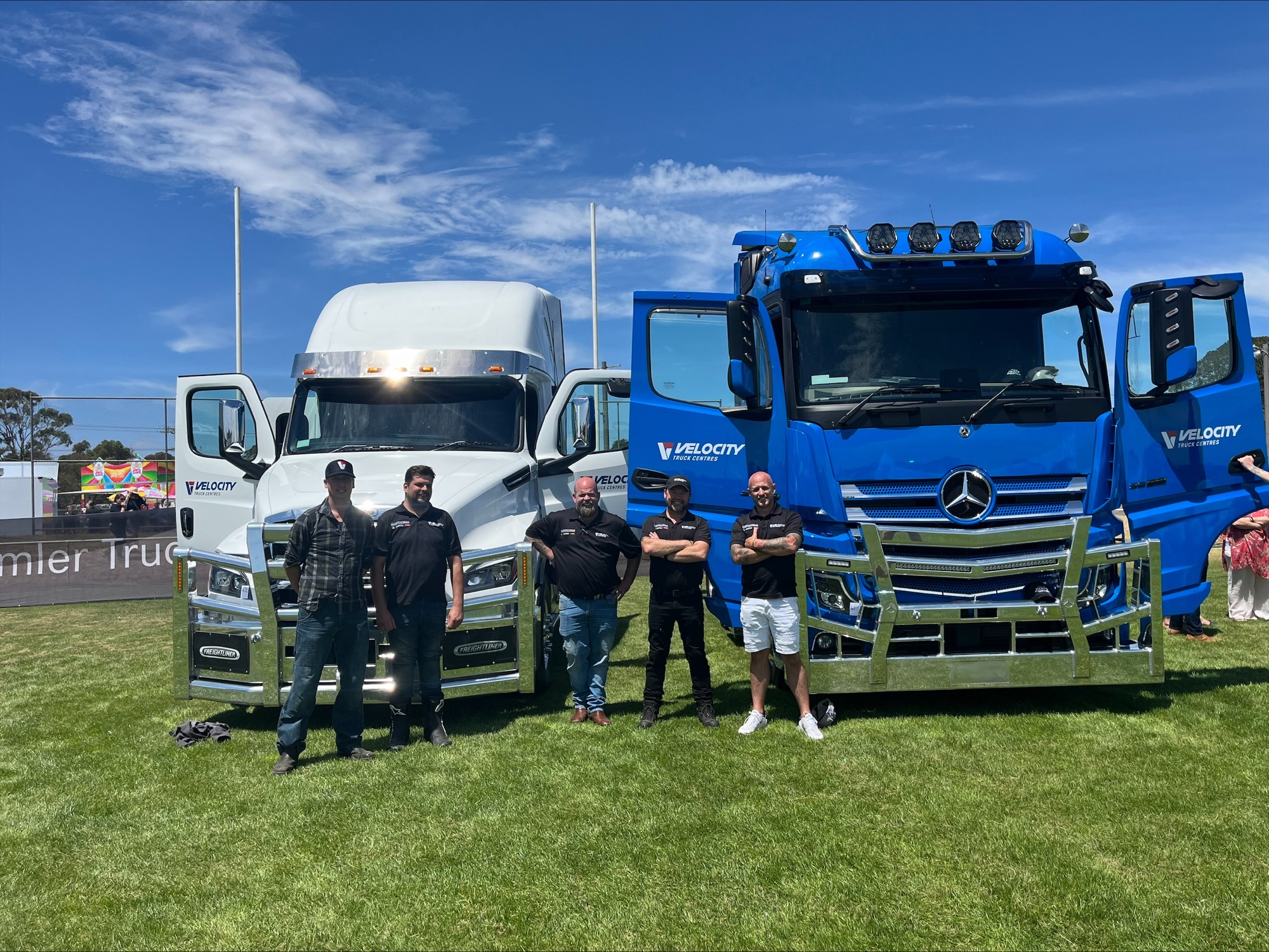 Daimler Trucks Geelong  at the Koroit Truck Show