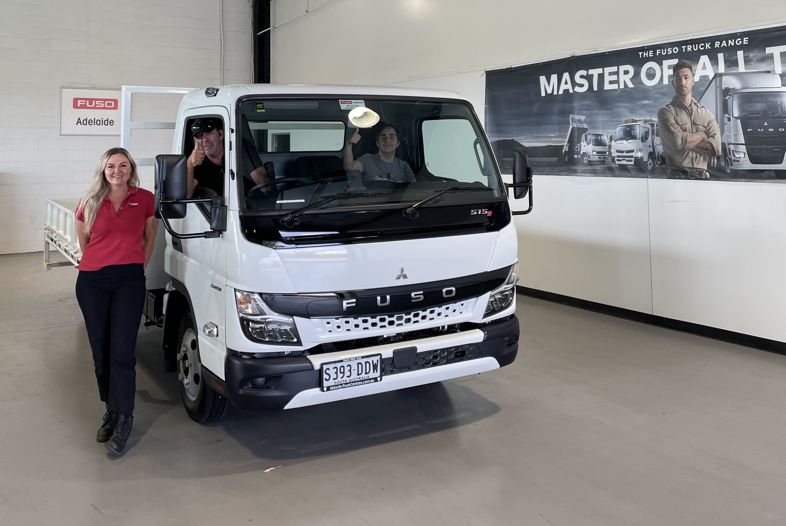 Recent Delivery Fuso Adelaide