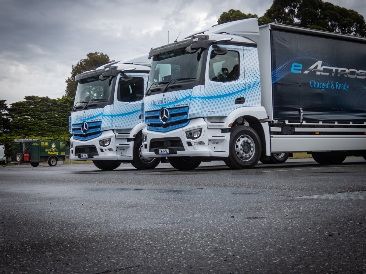 Australia’s First Heavy Duty Truck Fitted with an eAxle