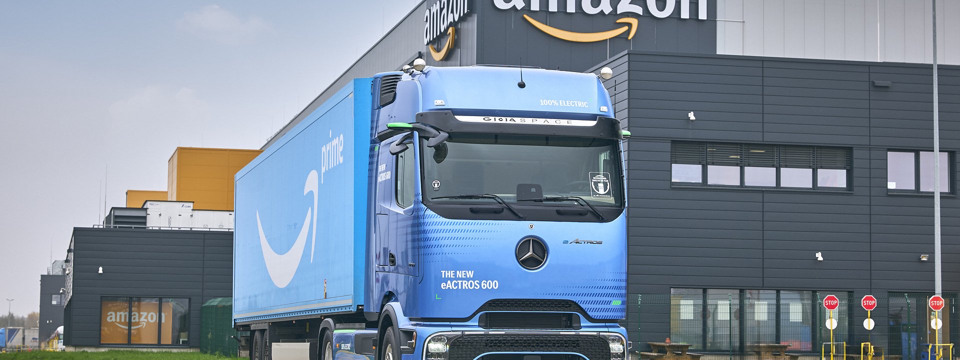 Major contract for Mercedes-Benz Trucks: Amazon orders more than 200 eActros 600