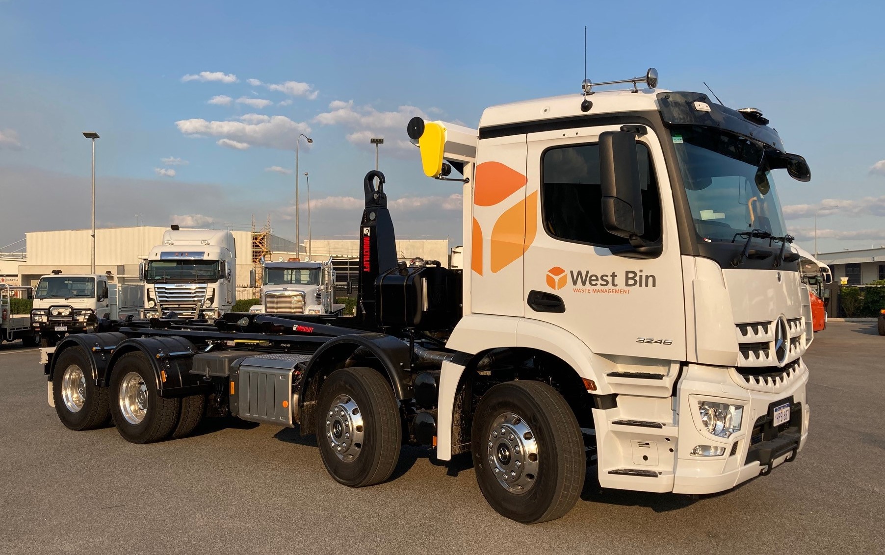 Mercedes-Benz Actros 3246L 8x4