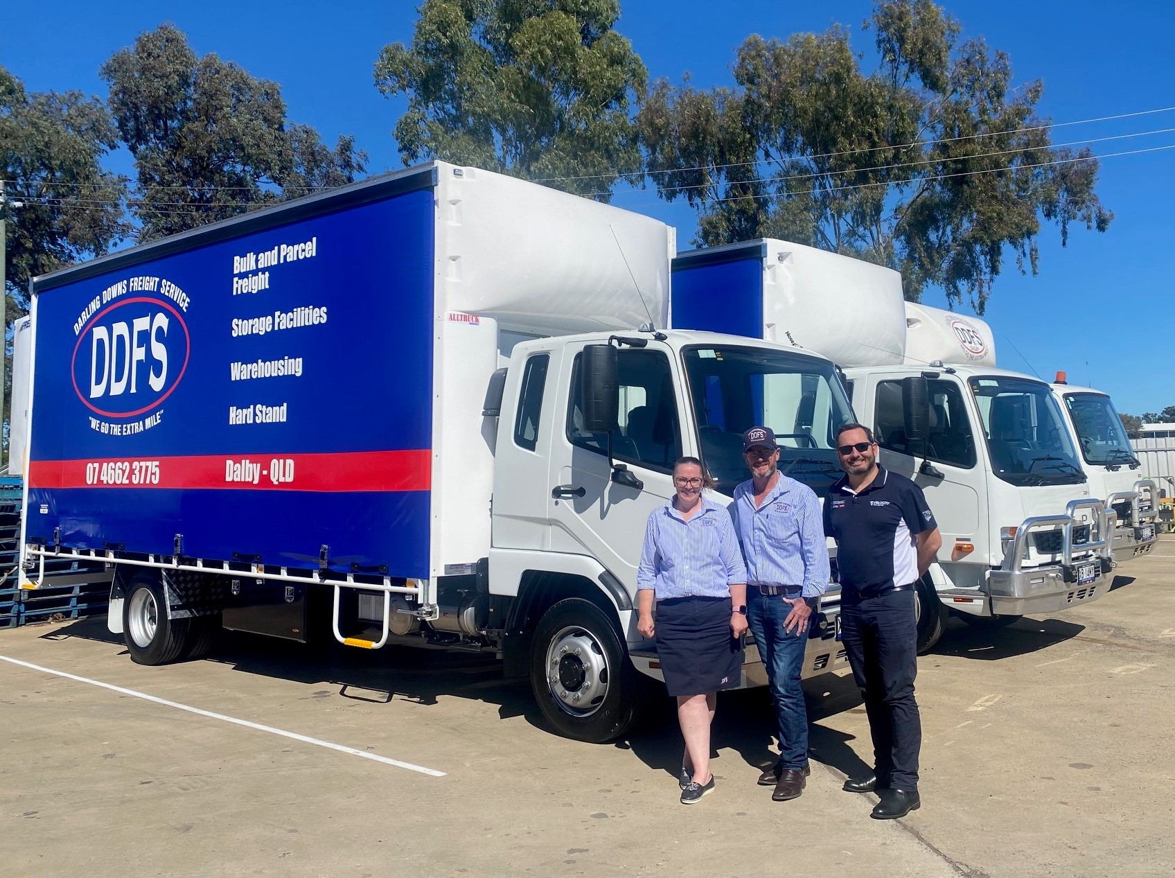 Darling Downs Freight Service in Dalby took delivery of these very smart Fighter FK1124’s