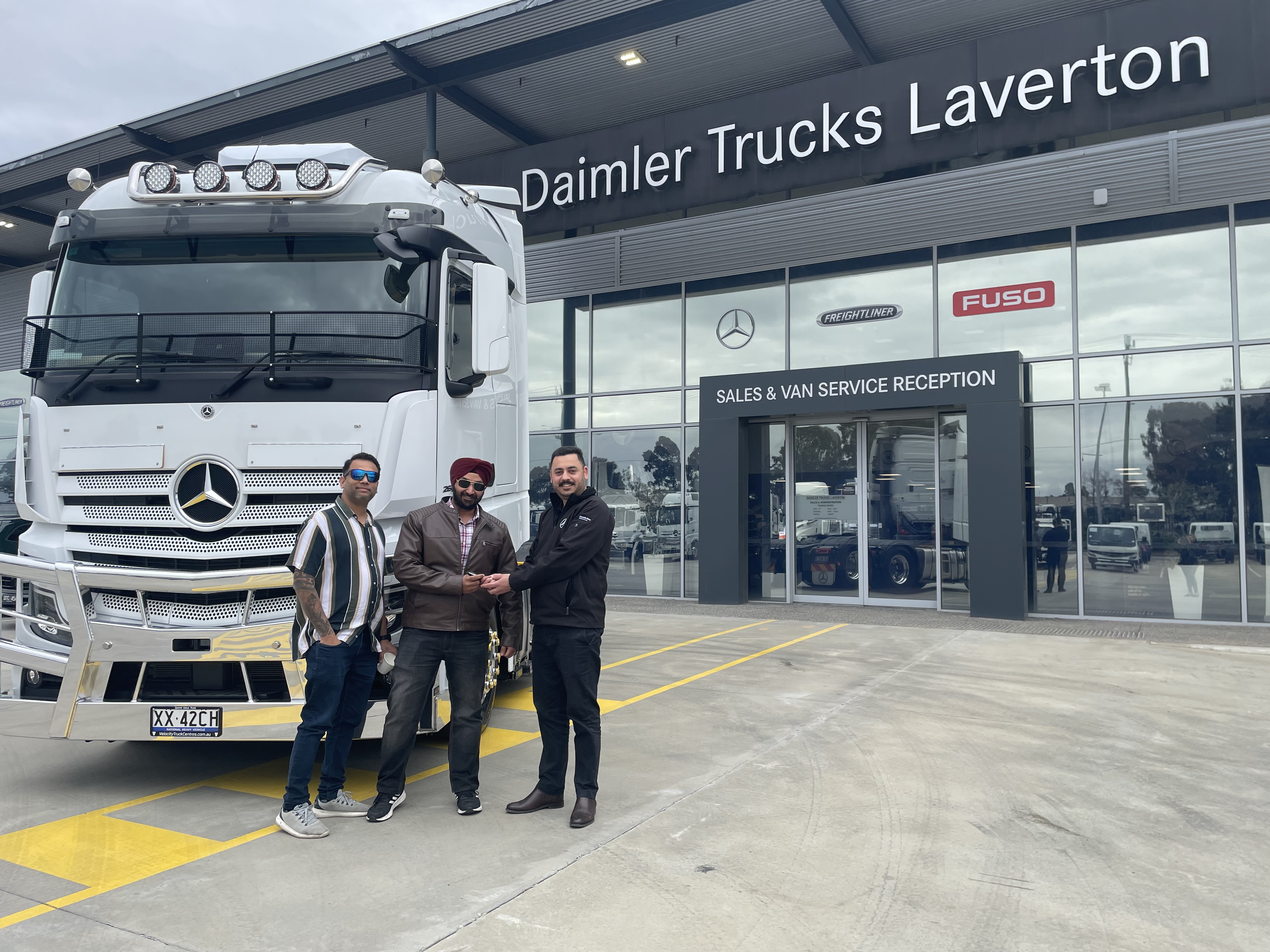Mercedes-Benz Delivery by Daimler Trucks Laverton