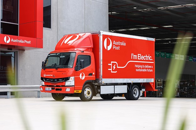 Australia Post Fuso eCanter