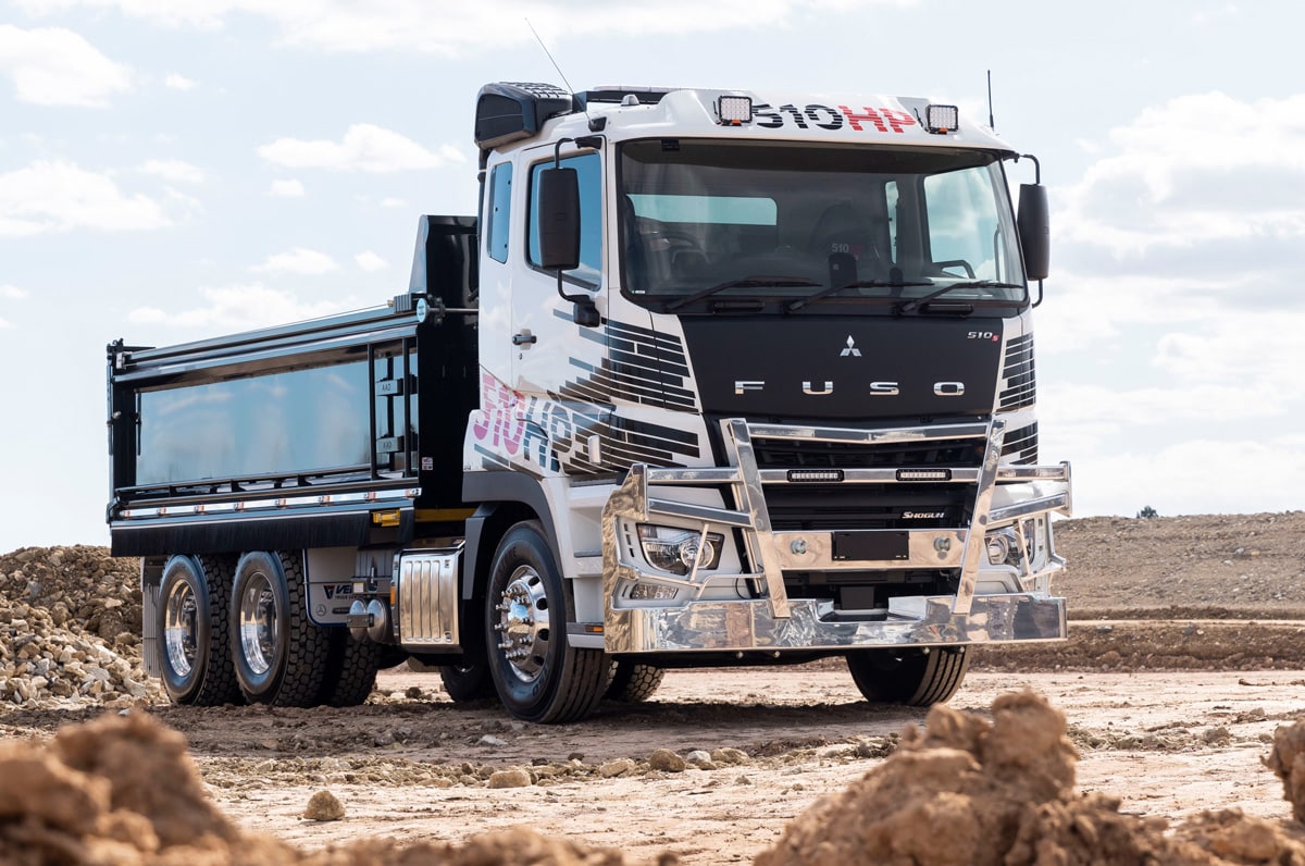 Fuso Shogun 510 Tipper makes show debut in Brisbane