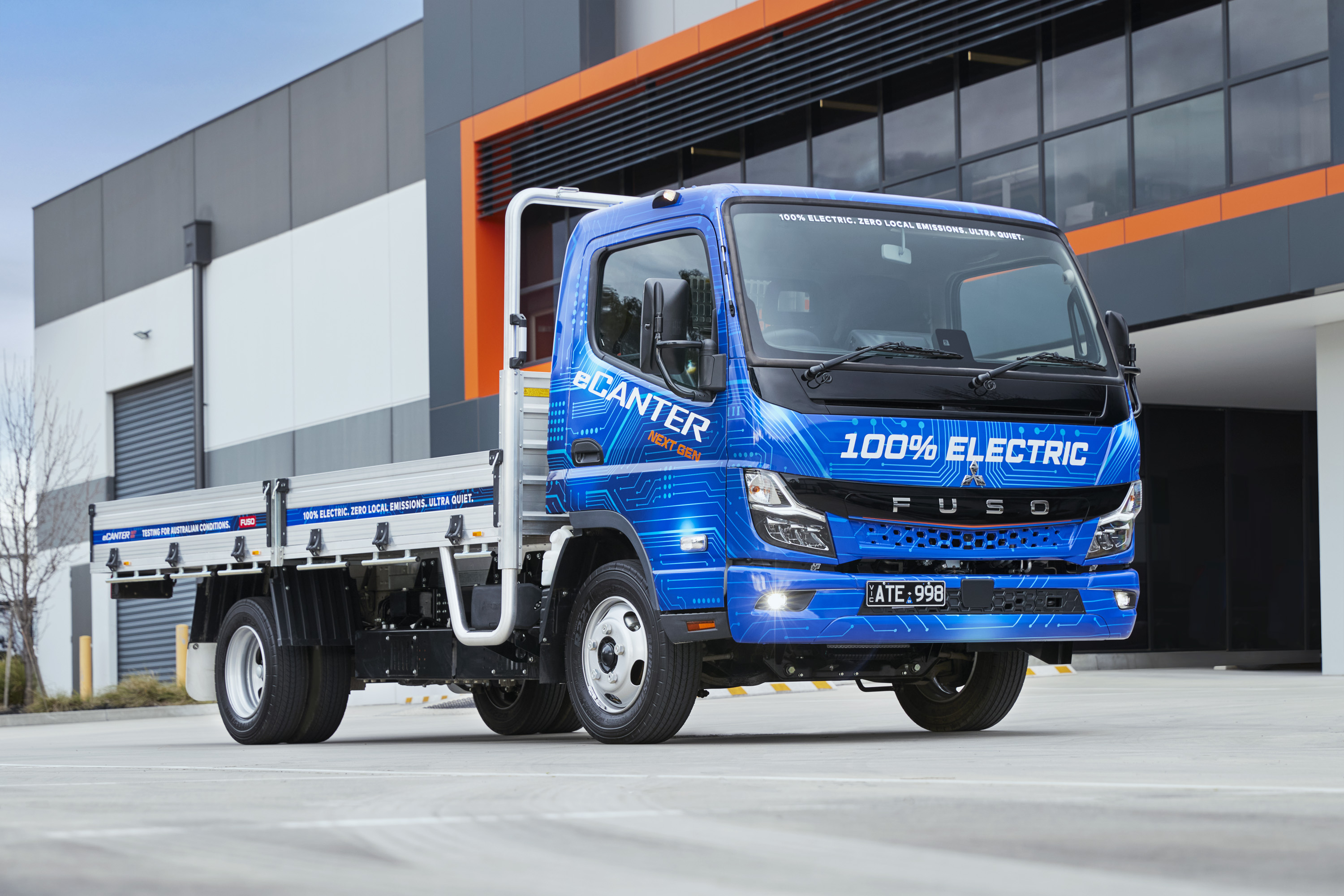 Australian test program begins for next-generation Fuso eCanter