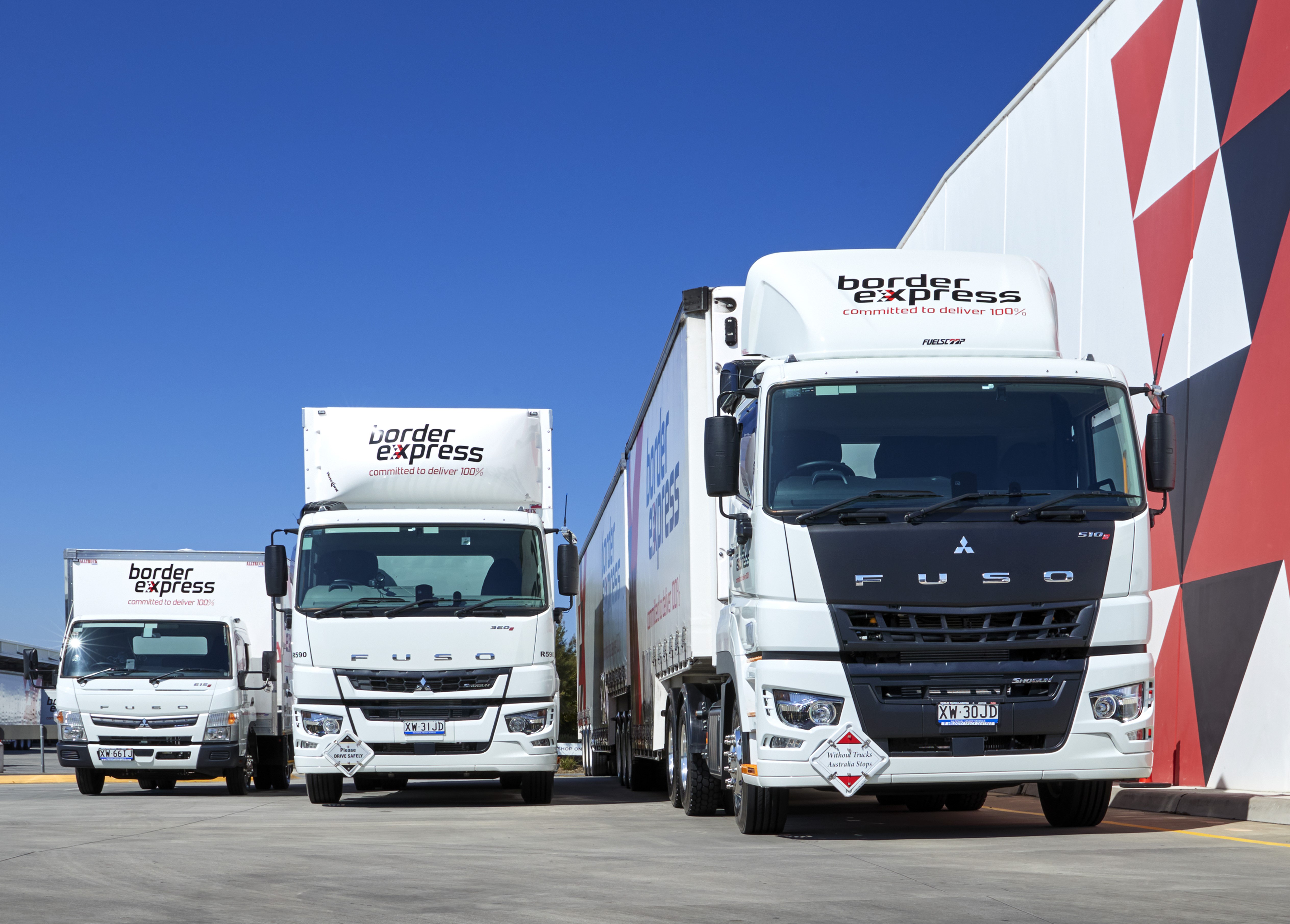 Border Express upgrades fleet with 78 Fuso trucks