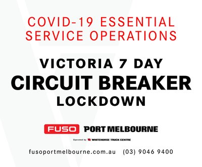 COVID-19 Essential Operations - Victoria 7 Day Circuit Breaker Lockdown