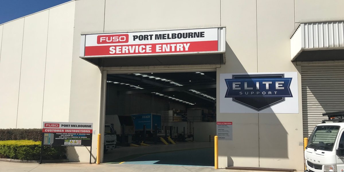 Announcement - Fuso Port Melbourne is an Elite Support Certified Dealership