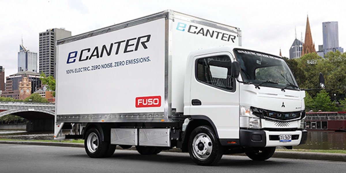 Fuso eCanter Impresses During Melbourne Test Drives