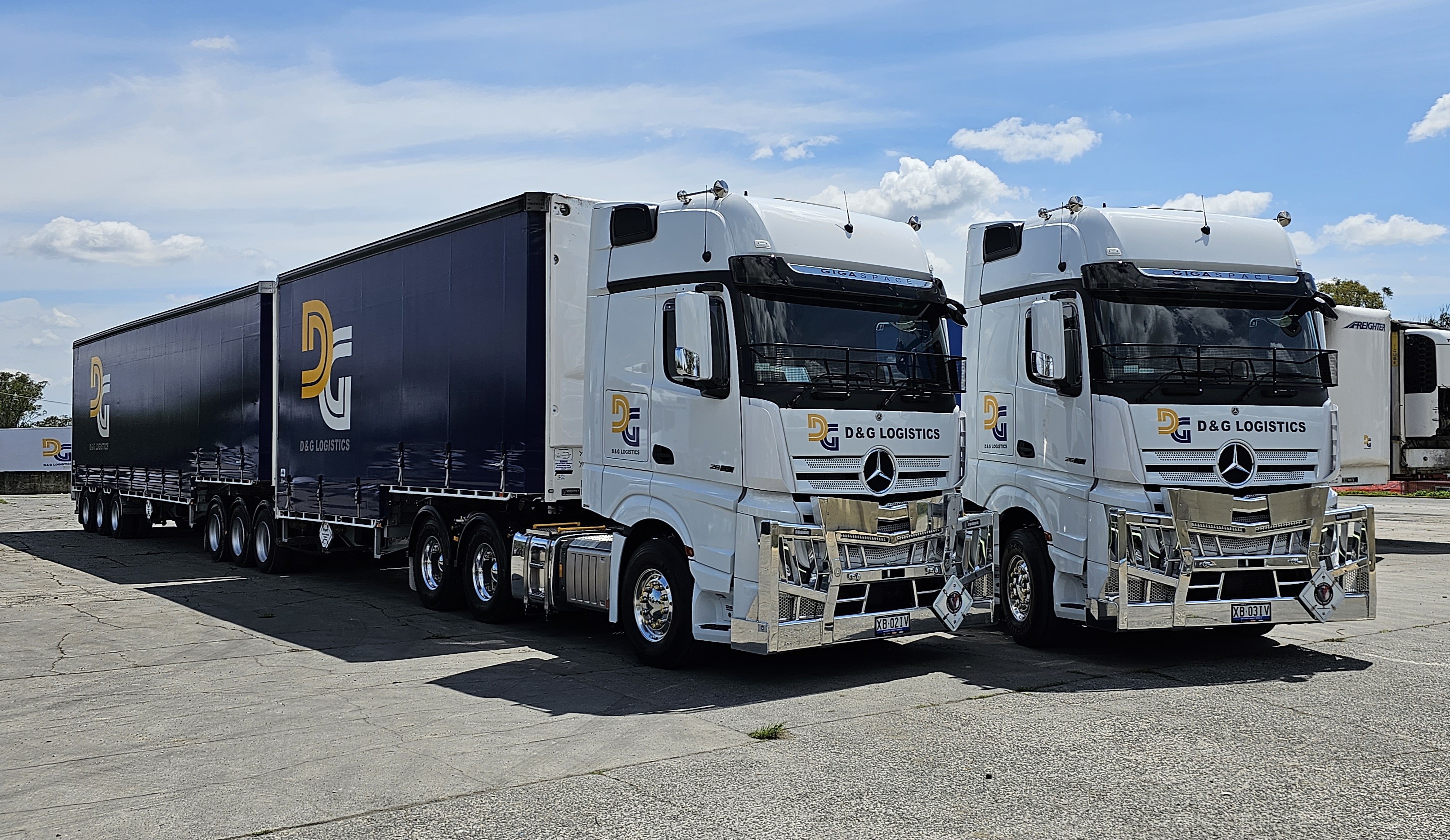 Mercedes-Benz 2663 GigaSpace cabs to D&G Logistics