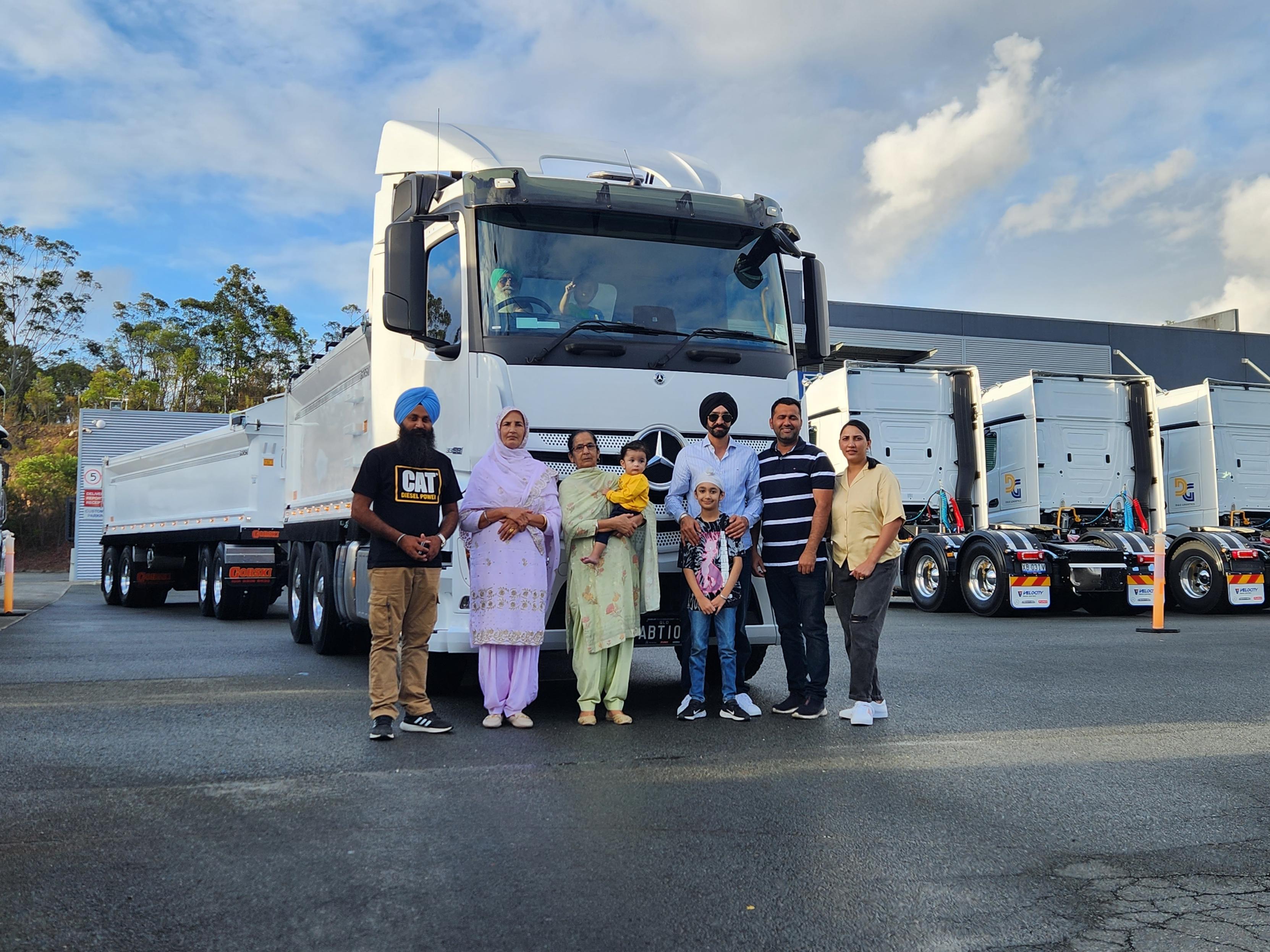 Delivery Daimler Trucks Gold Coast
