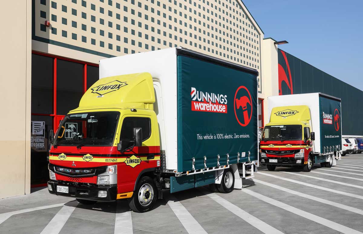 Bunnings Fuso eCanter