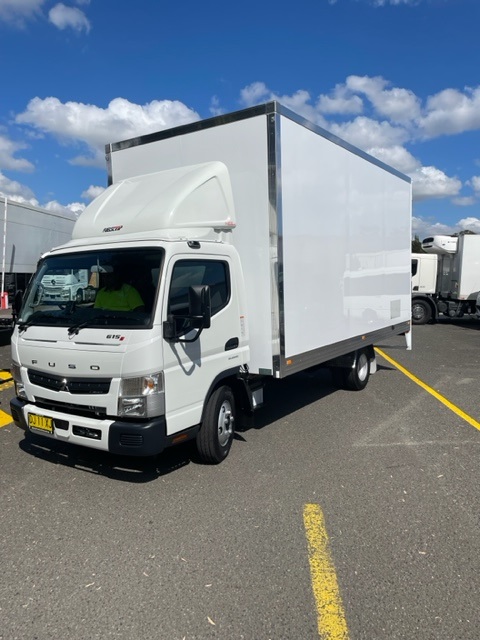 Home Sweet Home Sofas and Living delivery of their 8th FUSO truck!