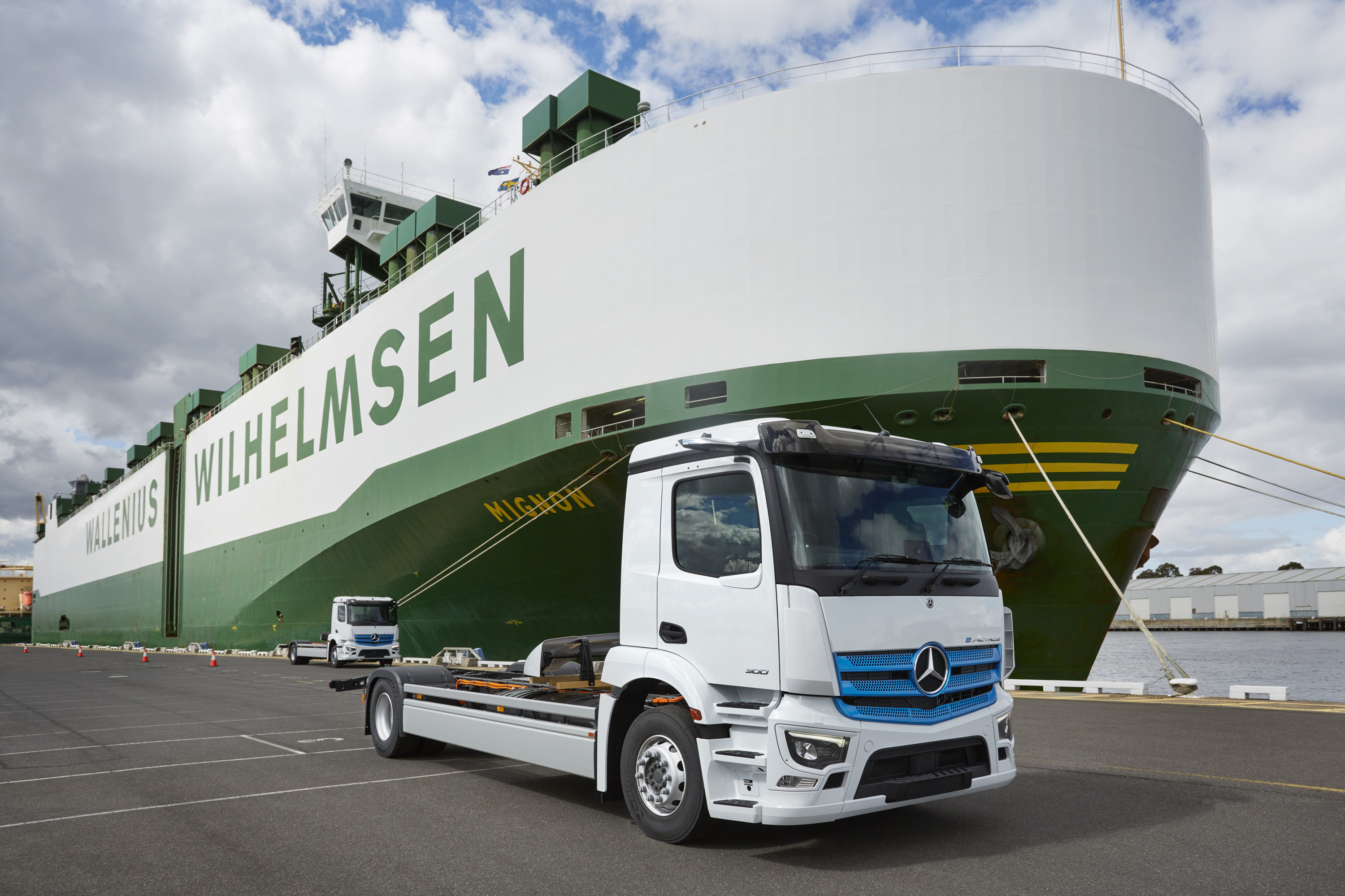 Brisbane Truck Show debut for electric eActros from Mercedes-Benz Trucks