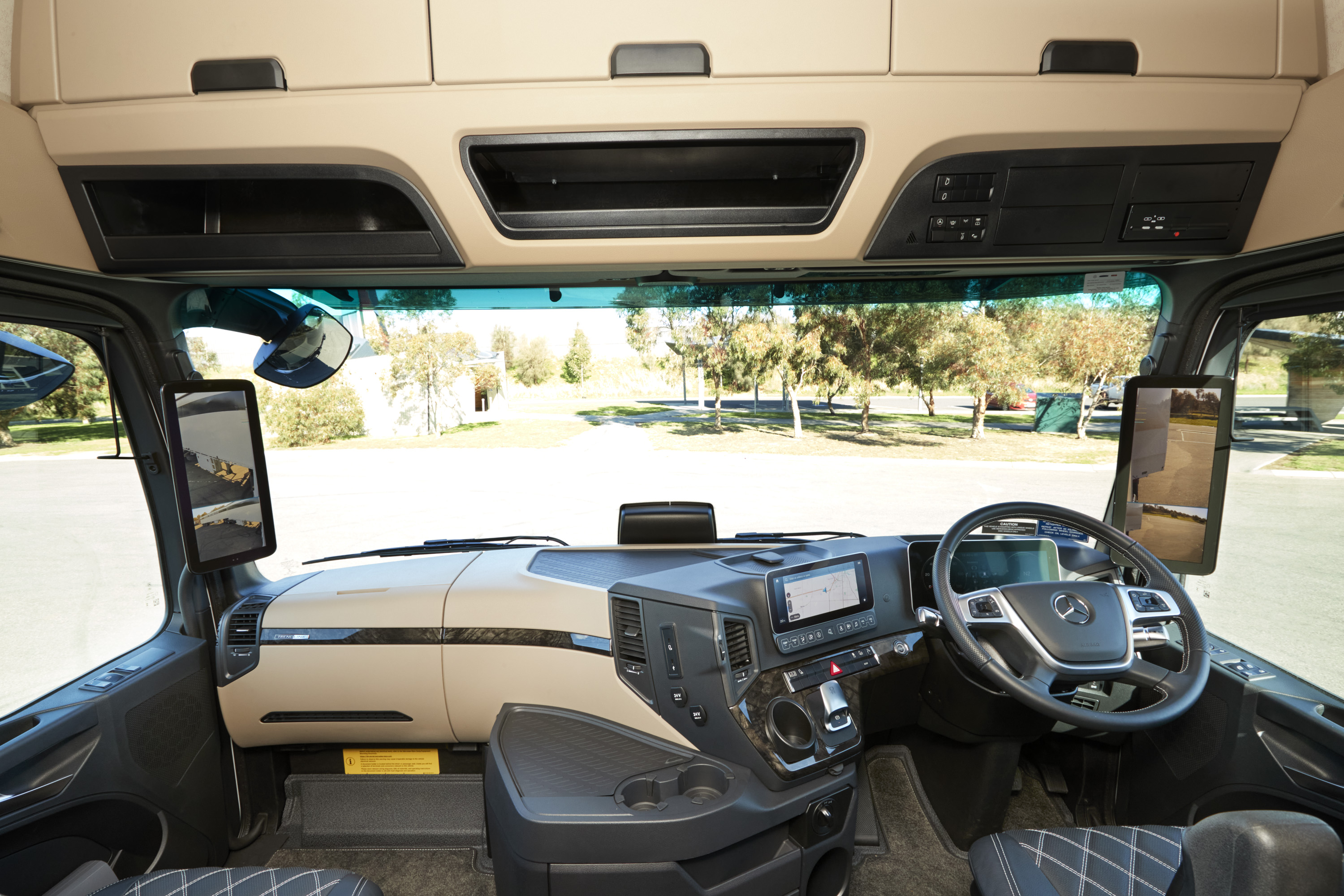 Max headroom - Mercedes-Benz Trucks introduces new GigaSpace cab option.