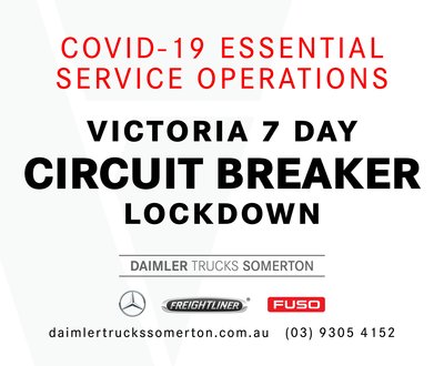 COVID-19 Essential Operations - Victoria 7 Day Circuit Breaker Lockdown