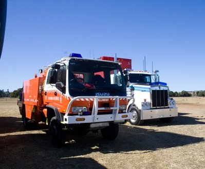 Bushfire Assistance for the Trucking Industry