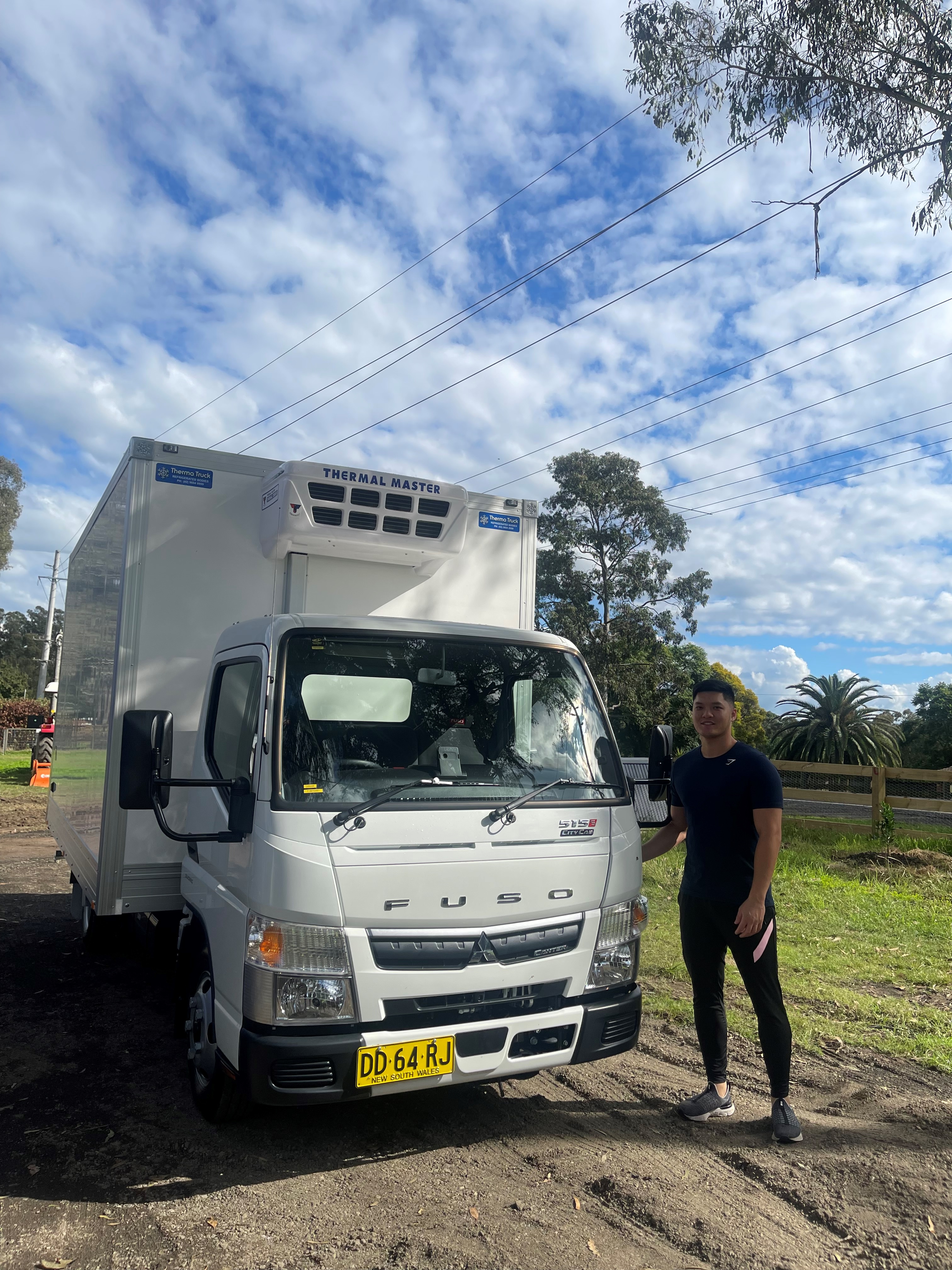 Fuso Canter 515 City Cab with a Thermo Truck Refrigerated Body