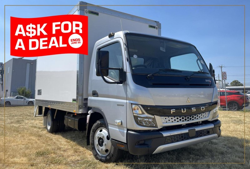 2025 Fuso Canter 515 Factory Metallic Silver