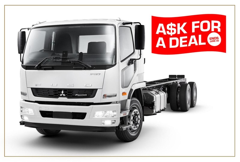 2026 Fuso Fighter 2427 14 Pallet Curtainsider