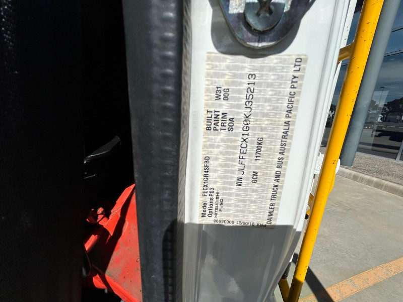 2021 Fuso Canter 918 Dropside Tray 