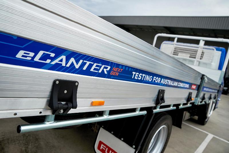 2024 Fuso ECANTER 818 MWB DROPSIDE ALLOY TRAY 