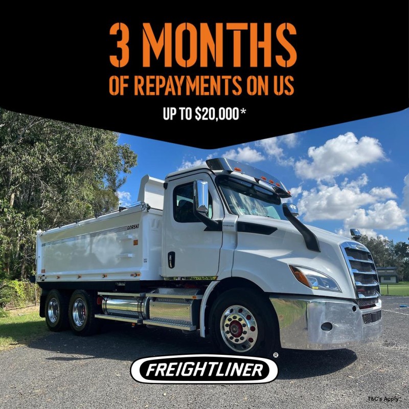 2024 Freightliner Cascadia 116 Tipper Immediate Delivery build up complete