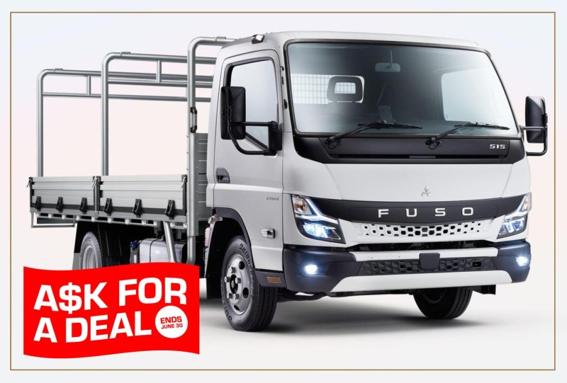 2026 Fuso Canter 515 Alloy Tray AMT Euro 6