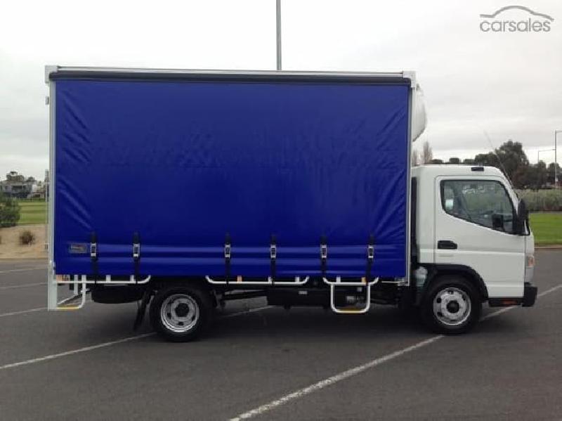 2024 Fuso CANTER 815 MWB AMT 6 PALLET CURTAIN SIDER 