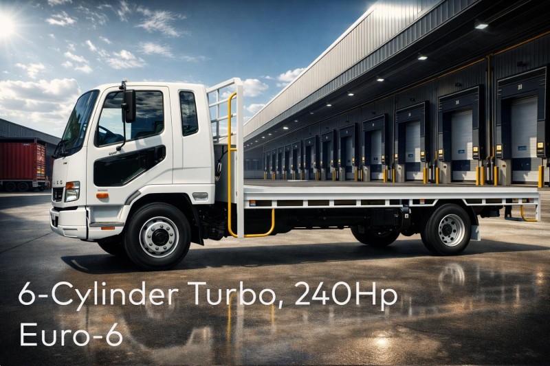 2025 Fuso Fighter 1124 STEEL TRAY 