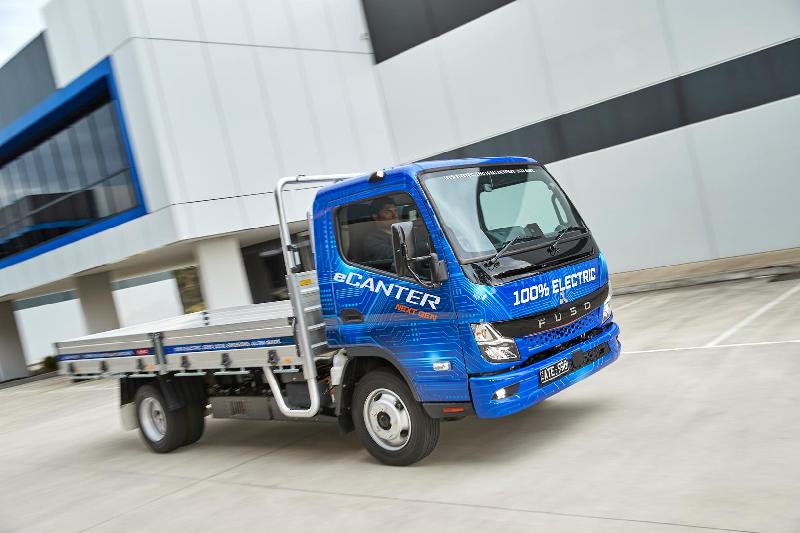 2024 Fuso ECANTER 818 MWB DROPSIDE ALLOY TRAY 