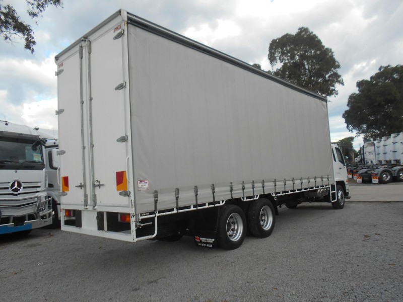 2021 Fuso Fighter 2427 14 PALLET CURTAINSIDER 