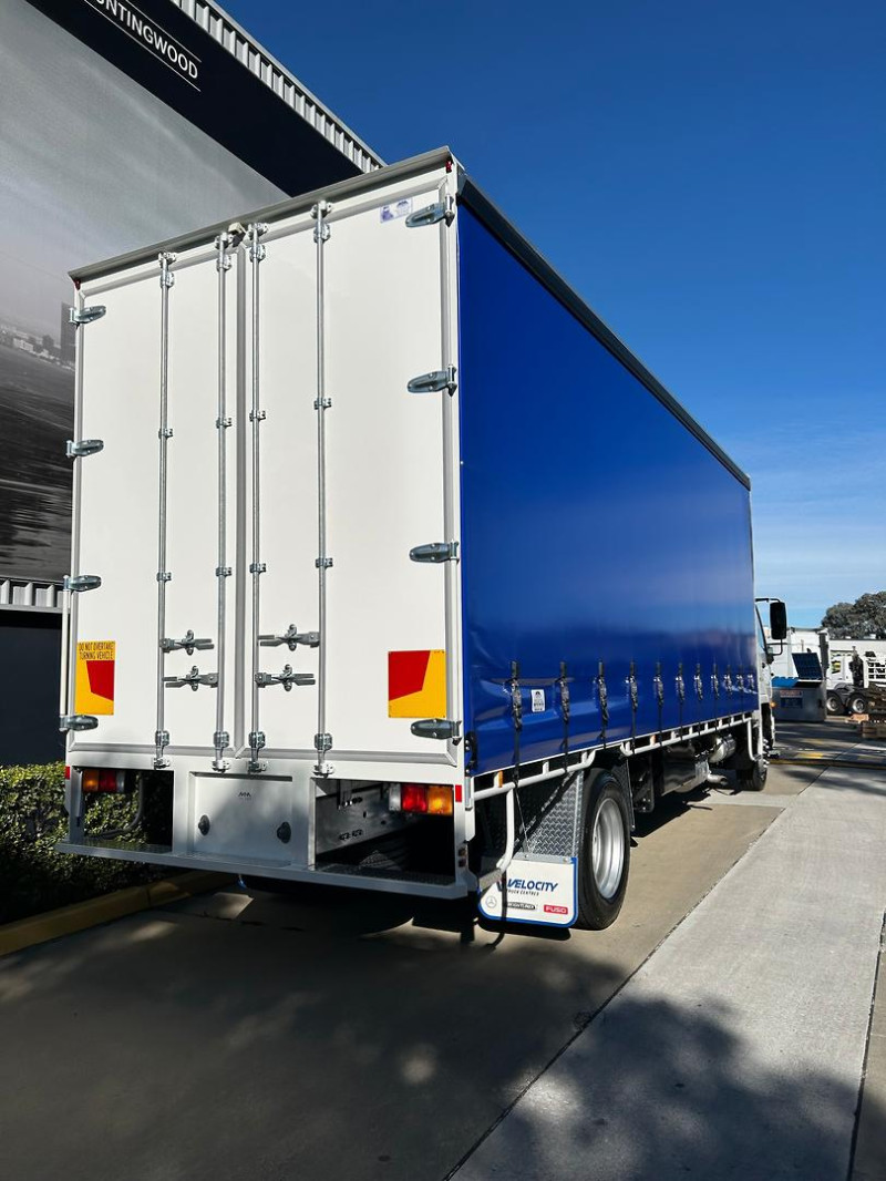 2025 Fuso Fighter 1627 12 Pallet Curtainsider 