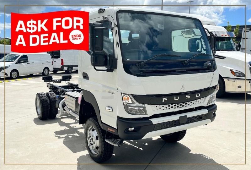 2026 Fuso Canter 4x4 CAB CHASSIS