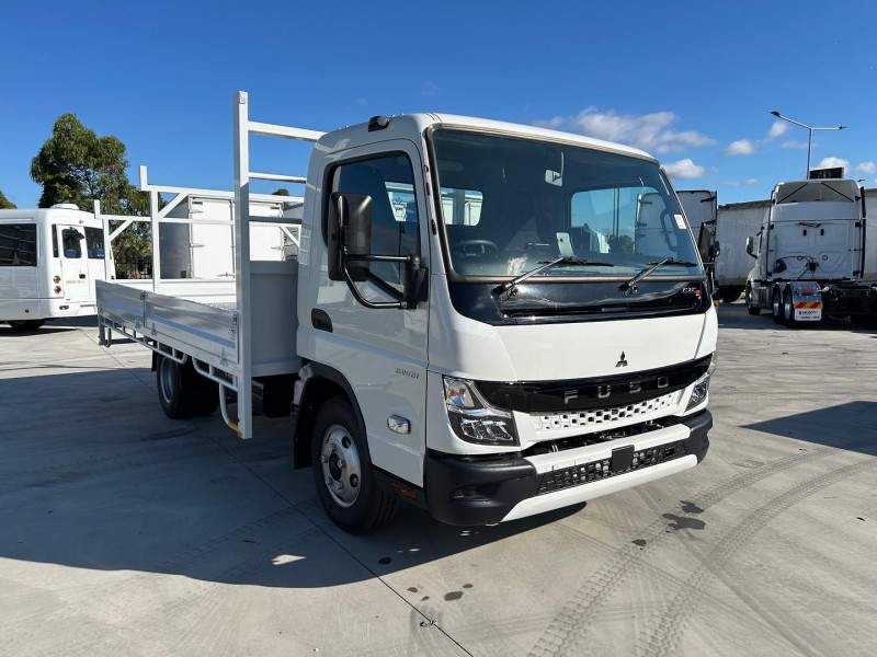 2025 Fuso Canter 615 STEEL DROPSIDE TRAY WITH LADDER RACKS 