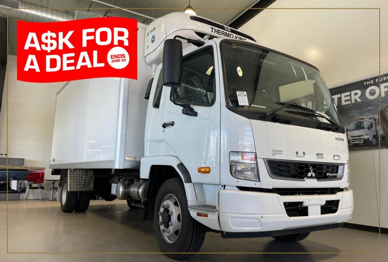 2024 Fuso Fighter 1224 Auto Euro 5 8 Pallet Fridge Pantech Demo