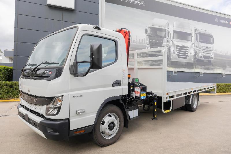 2024 Fuso Canter 918 Wide Fuso Canter 918 Crane Truck