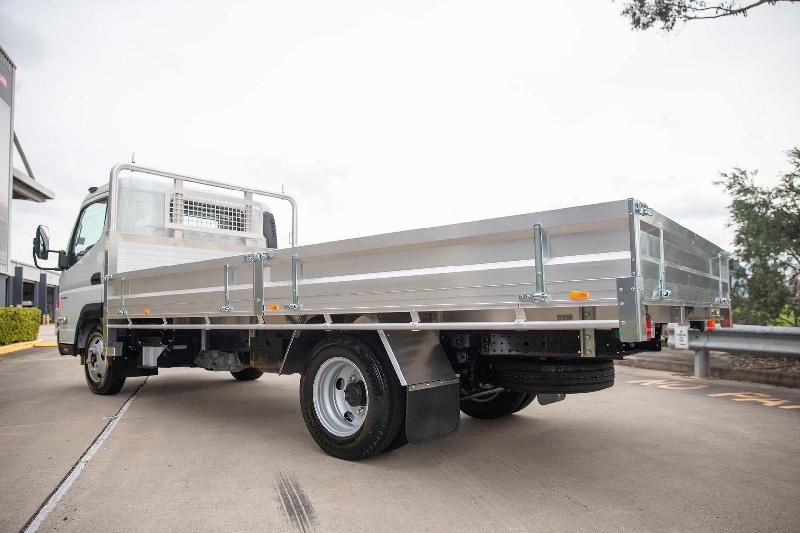 2025 Fuso 515 CANTER Wide Cab Alloy Tray Canter 515 Wide Cab Alloy Tray Dropsides Aus Alloy Tray 
