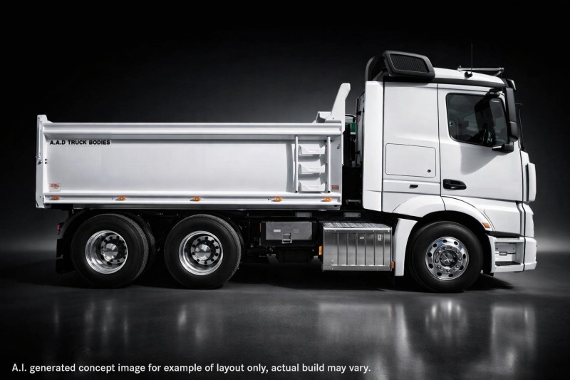 2025 Mercedes-Benz Actros 2653 Tipper 