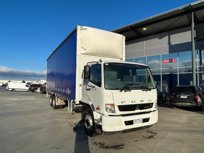 2018 Fuso Fighter 2427 14 Pallet Curtainsider 