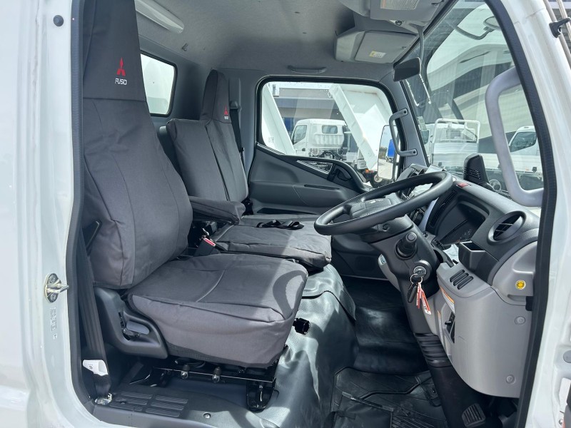 2025 Fuso Canter 615 STEEL DROPSIDE TRAY WITH LADDER RACKS 