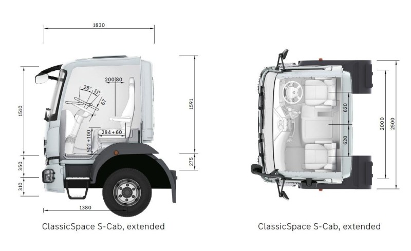 2025 Mercedes-Benz Atego 1224 ATEGO 1427 COMBO TIPPER 