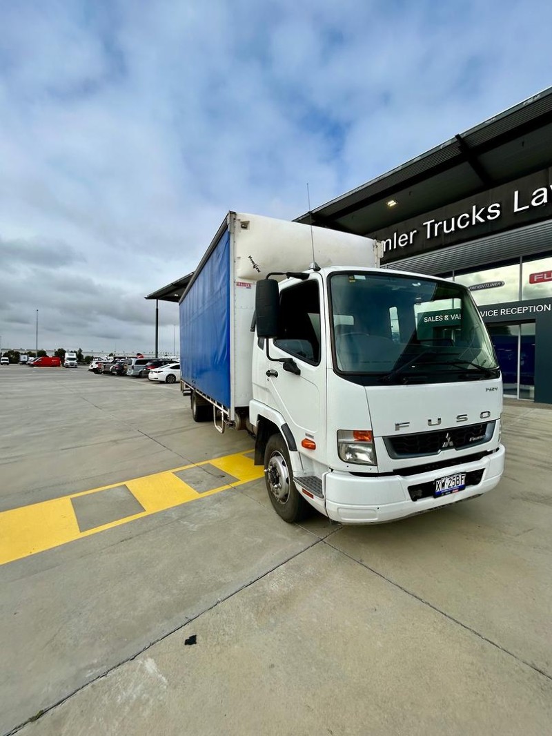 2022 Fuso Fighter 1124 10 Pallet Curtainsider 