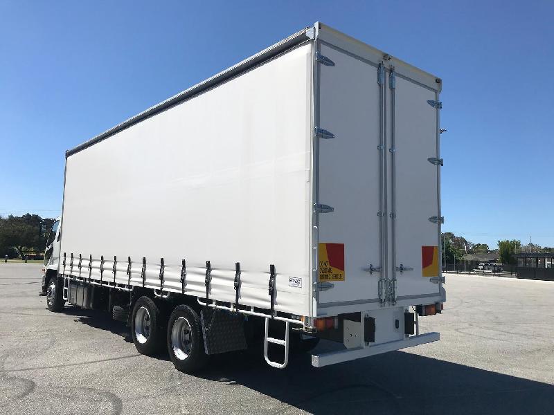 2024 Fuso FIGHTER 2427 XXLWB AUTO 14 PALLET CURTAIN SIDER FIGHTER 2427 