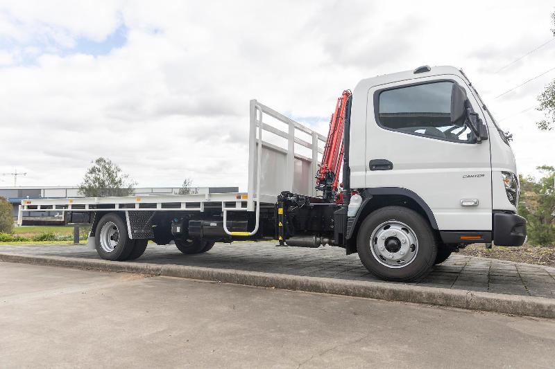 2024 Fuso Canter 918 Wide Fuso Canter 918 Crane Truck 