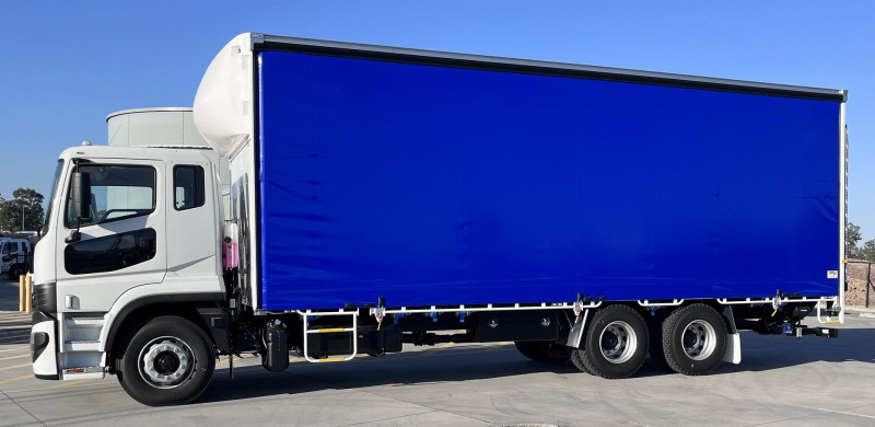 2026 Fuso Shogun FU84 360 14 PALLET CURTAINSIDE BODY AND LOADER 